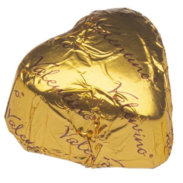 Bombón de chocolate de Gianduja en forma de corazón - Valentino Chocolatier