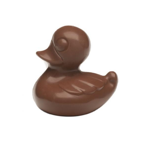 Figura Pato de Chocolate con Leche 50g - Monas de Pascua