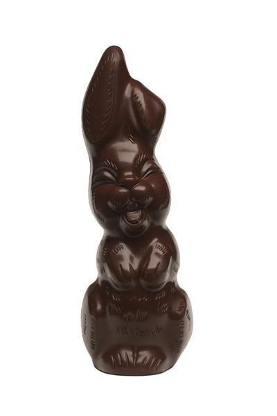 Figura Conejo de Chocolate Negro 600g - Monas de Pascua ( Solo Disponible Tienda )