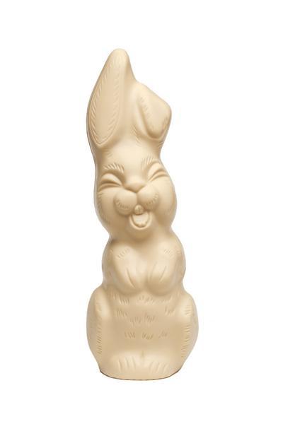 Figura Conejo de Chocolate Blanco 600g - Monas de Pascua ( Agotado )