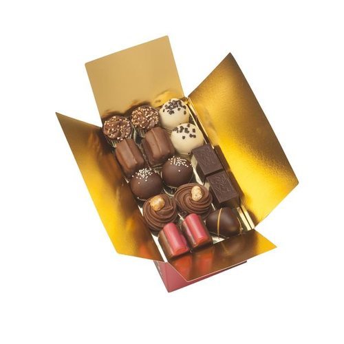 Caja Regalo con Chocolates y Bombones Belgas surtidos para Halloween 750g