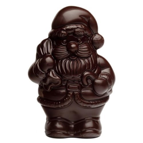 Papá Noel de chocolate Negro 125 gr - Figura de Navidad