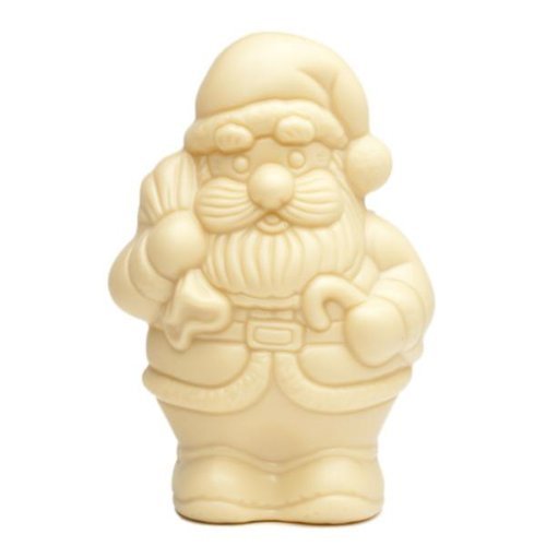 Papá Noel de chocolate Blanco 125 gr - Figura de Navidad