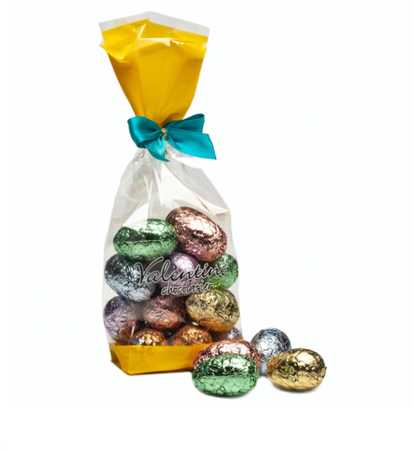 Huevos de Pascua Veganos de Chocolate surtidos Belgas 200g