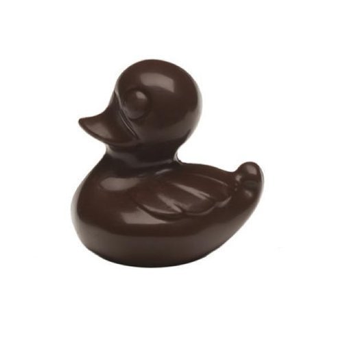Figura de Pato de Chocolate Negro sin lactosa 50g